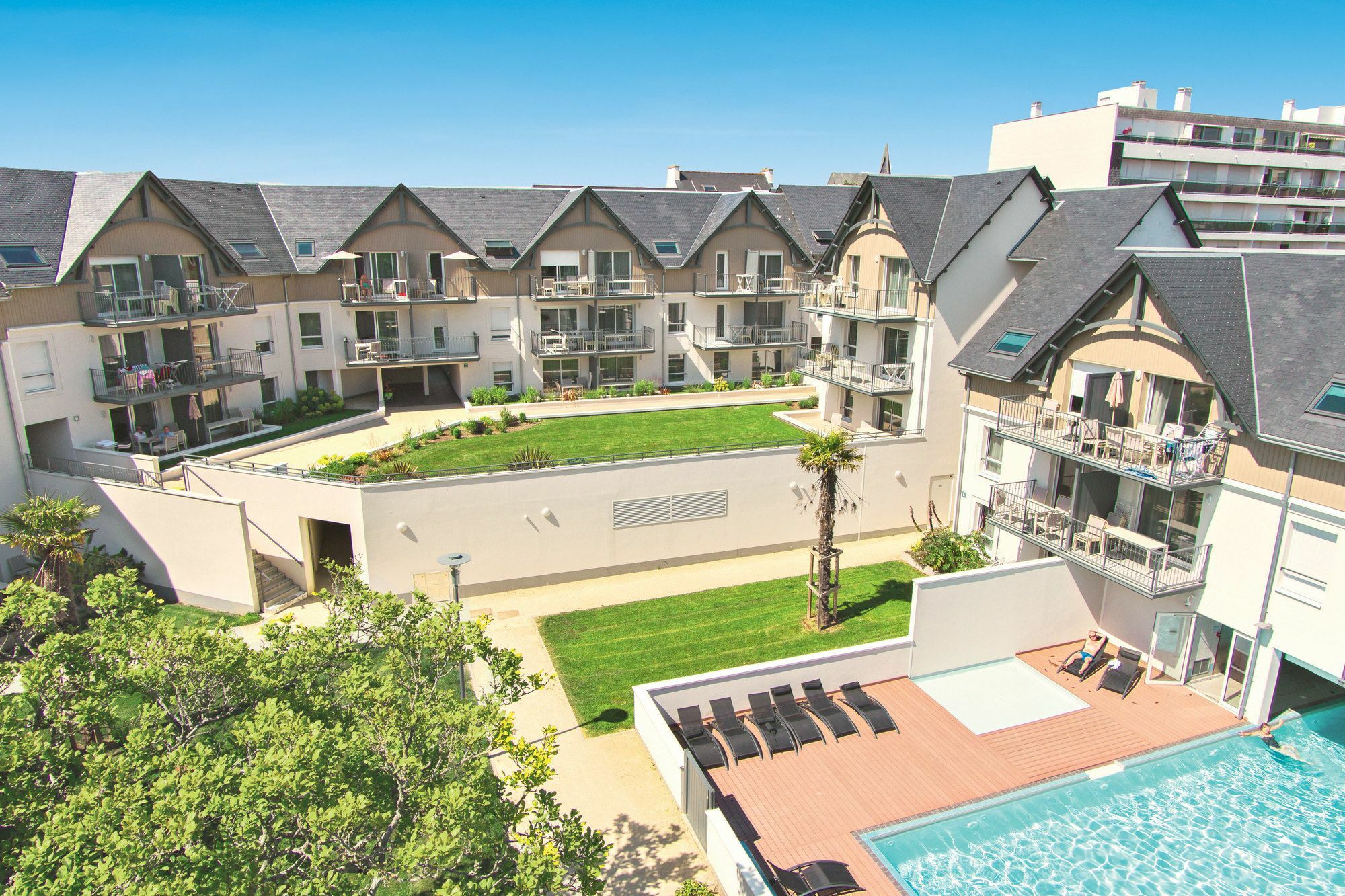 Residence Vacances Bleues Les Jardins D'Arvor Bénodet Екстериор снимка